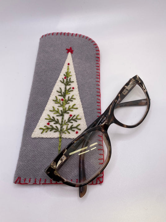 Christmas Tree Rotary/Glasses Case - Default