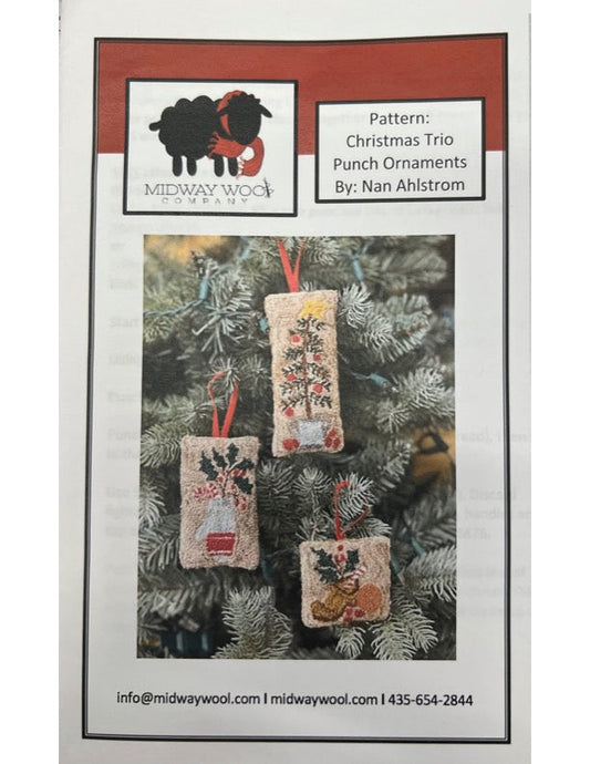Christmas Trio Ornaments Punch Kit - Default