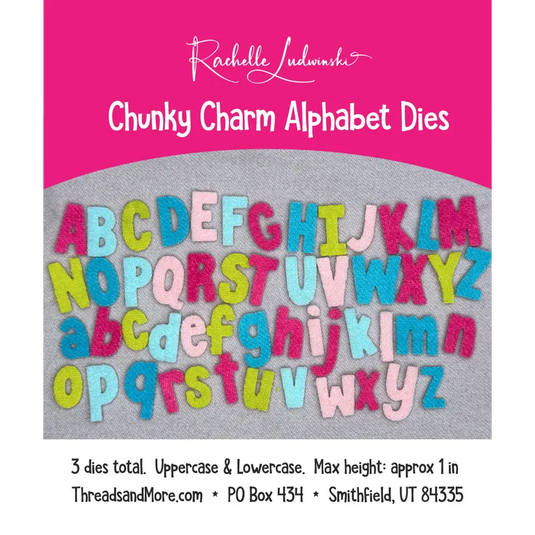 Chunky Charm Alphabet Dies