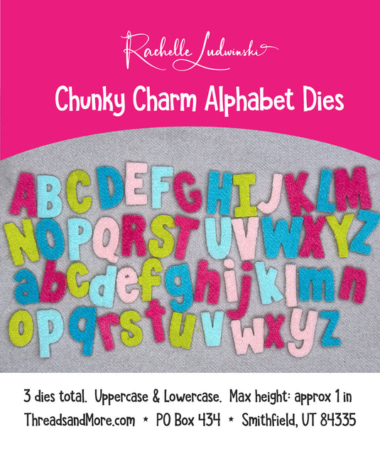 Chunky Charm Alphabet Dies