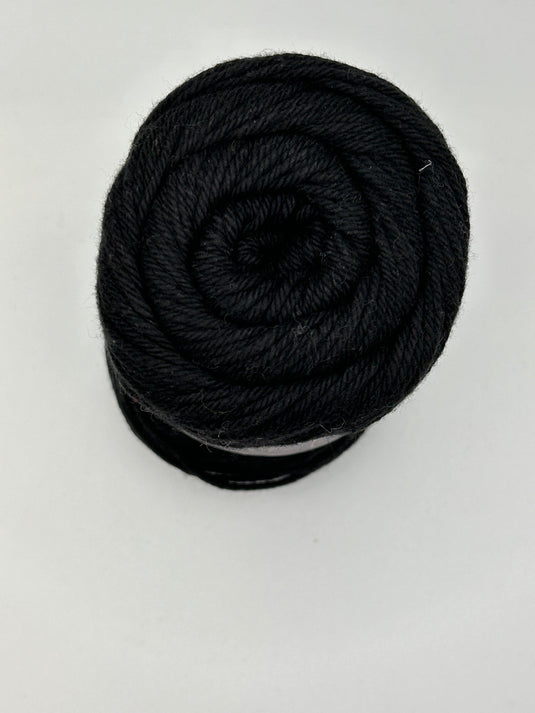 Dishie Worsted 100 gm Yarn - Black - 26669 - Default