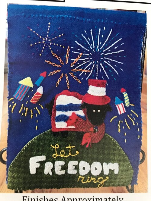 Eleanor 4th of July-Sparks - Kit with Pattern - Default