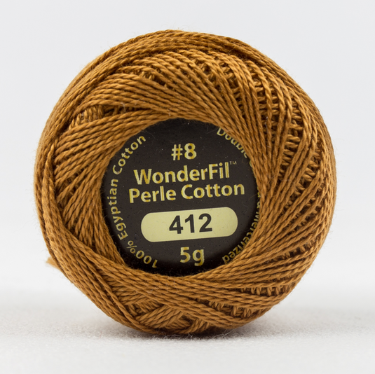 Eleganza El5G-412-Cured-Leather - Brown / 8, Brown, Pearl Cotton - Default