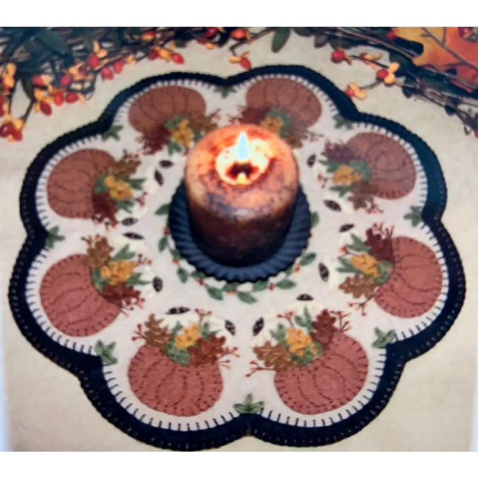 Fall’s Bounty Candle Mat
