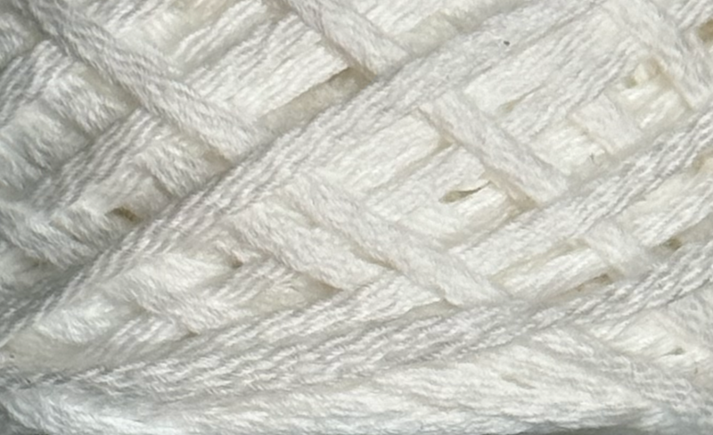 Load image into Gallery viewer, Flat Braid - Whites - Bright White
