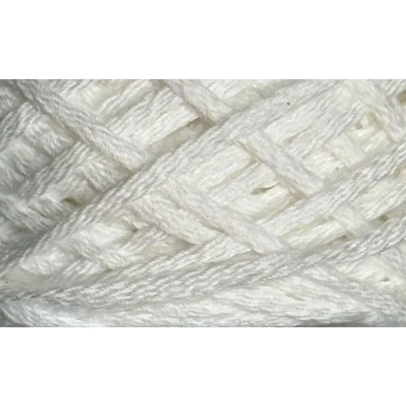 Load image into Gallery viewer, Flat Braid - Whites - Bright White
