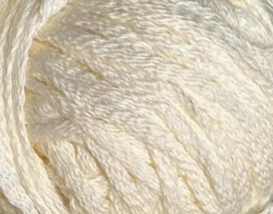 Flat Braid - Whites - Wool White