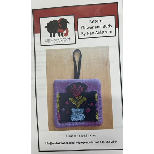 Flower and Buds Hanger Punch Pattern - Default