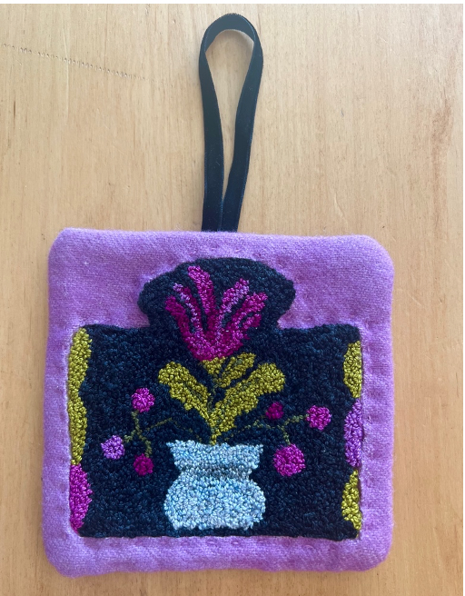 Flower and Buds Hanger Punch Pattern - Default