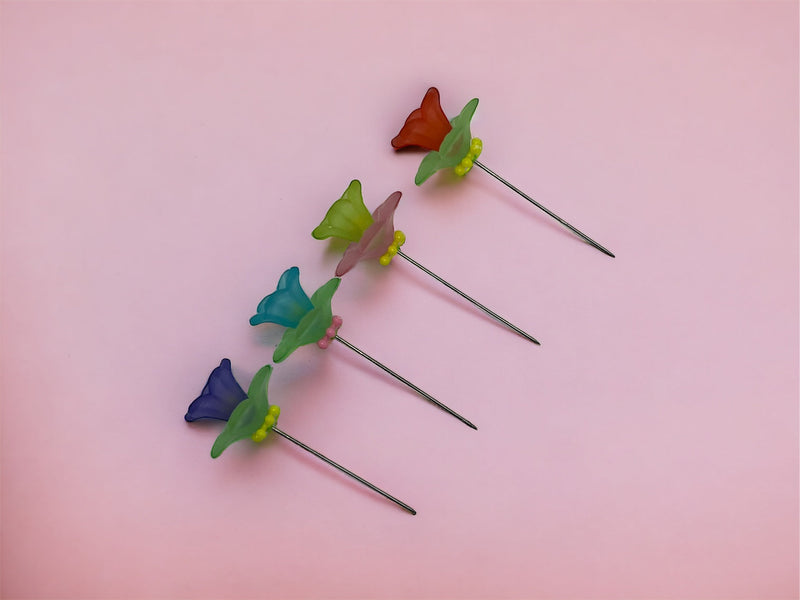 Load image into Gallery viewer, Flower Pin 4 Pack

