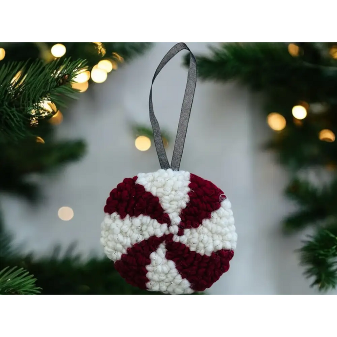Free Peppermint Ornament Download