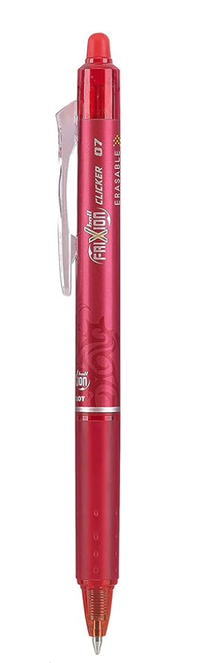 Frixion Clicker Pen - Red - Default