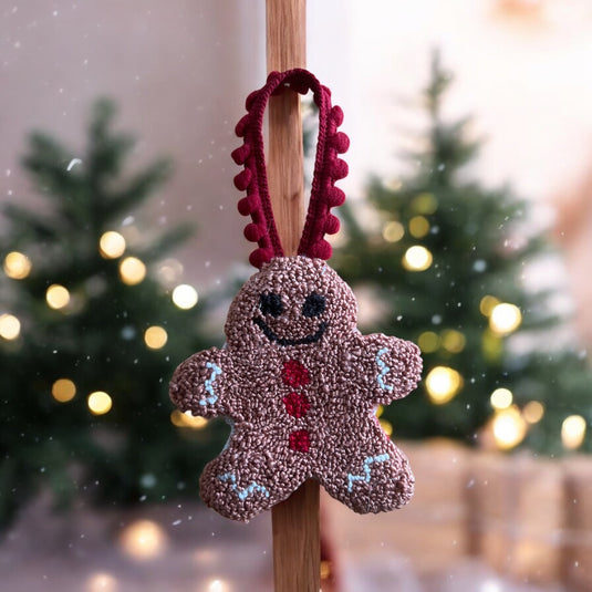 Gingerbread Punch Ornament