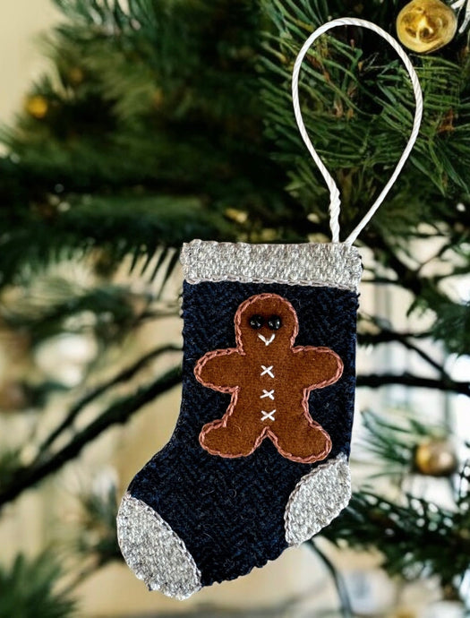 Gingerbread Stocking Ornament