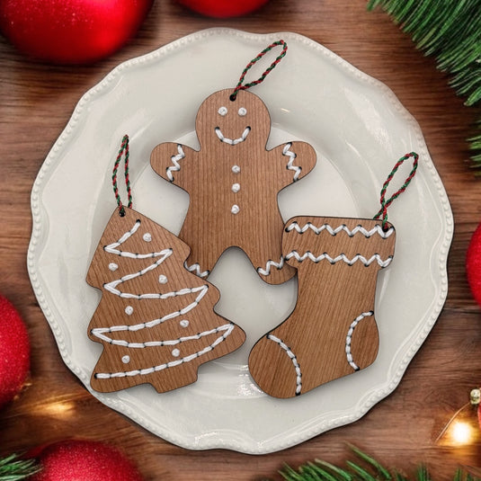 Gingerbread Charm Cookies