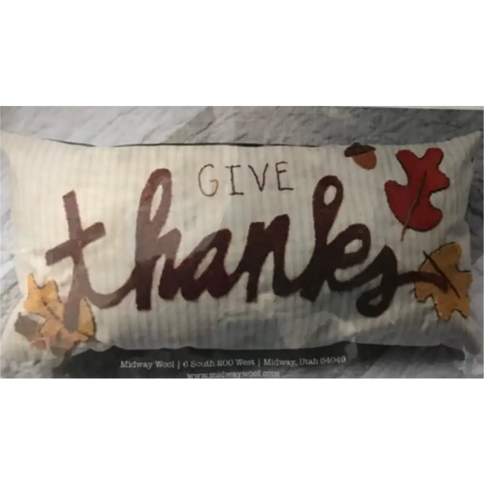 Give Thanks Pillow - Default