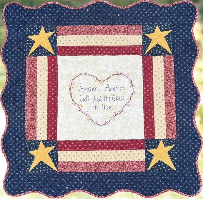 God Shed His Grace Kit - Kit with Pattern - Default