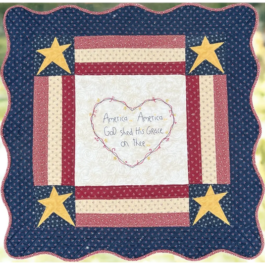 God Shed His Grace Kit - Kit with Pattern - Default