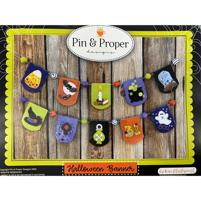 Halloween Banner Pin and Proper - Default