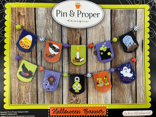 Halloween Banner Pin and Proper - Default