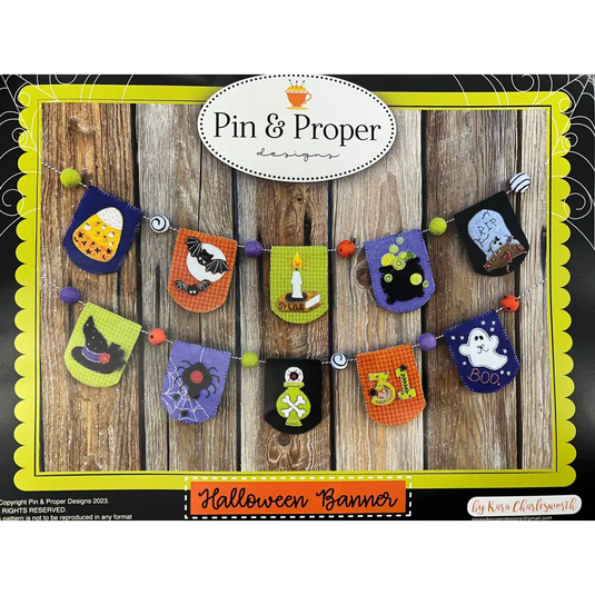 Halloween Banner Pin and Proper - Default
