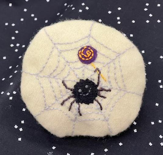 Happy Spider Pincushion