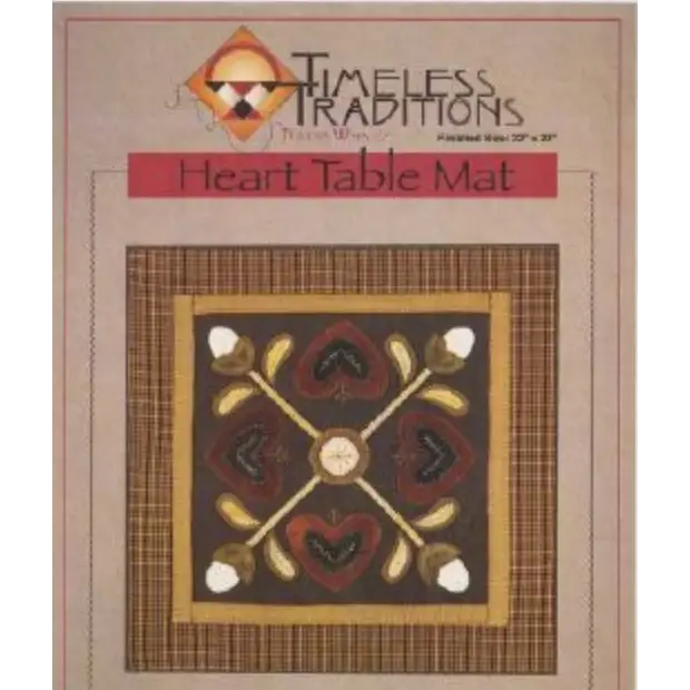 Heart Table Mat - Pattern - Default