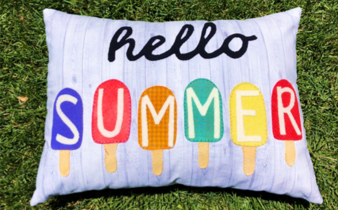 Hello Summer Pillow - Default