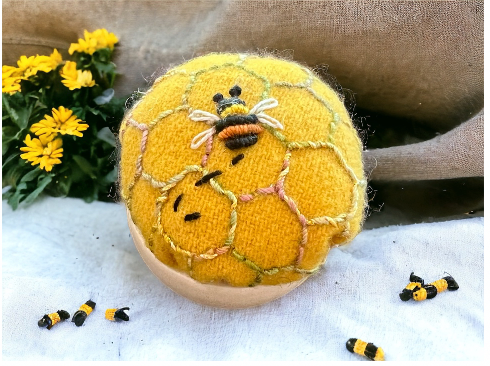 Hexi Bee Pincushion