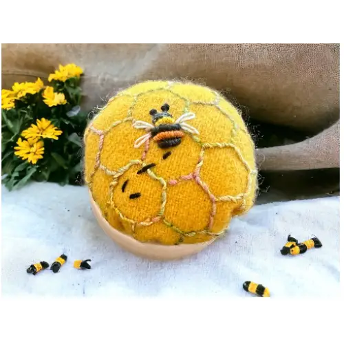 Hexi Bee Pincushion