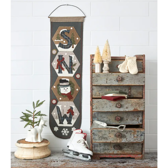 Hexi Door Greeter January - Pattern - Default