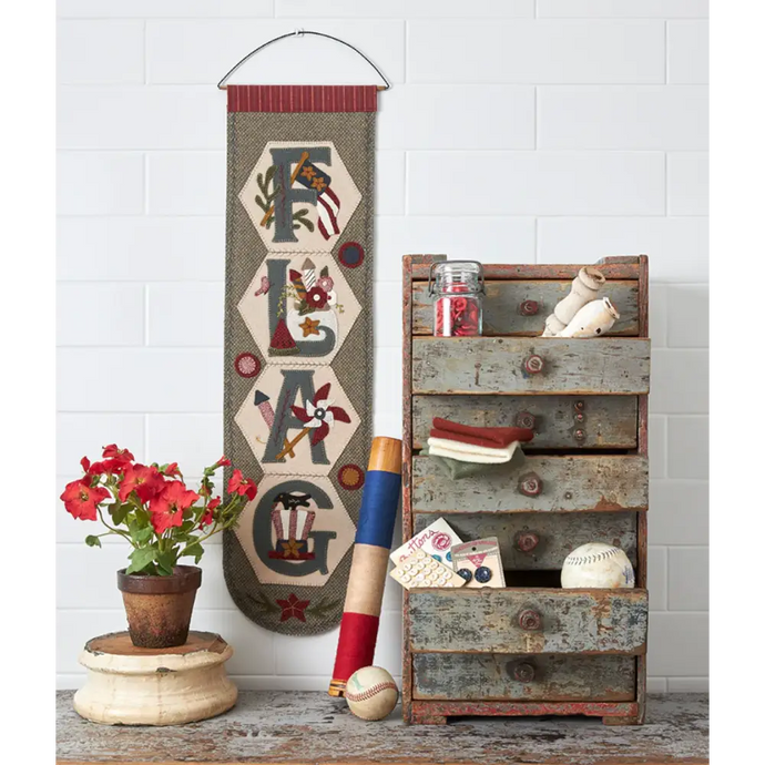 Hexi Door Greeter July - Pattern - Default