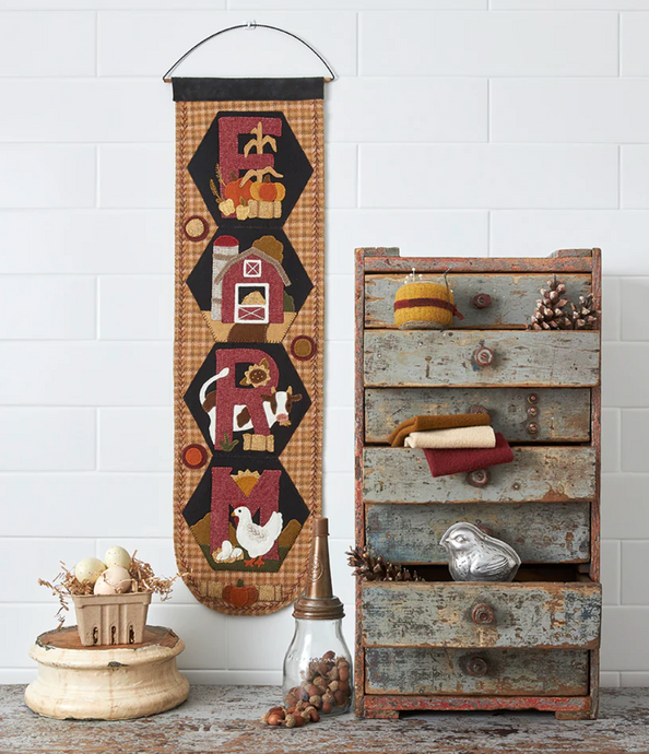 Hexi Door Greeters - August Pattern - Pattern