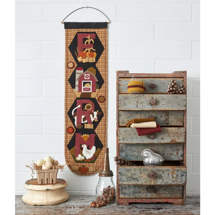 Hexi Door Greeters - August Pattern - Pattern