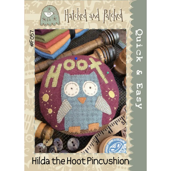 Hilda The Hoot Pincushion Pattern - Pattern - Default