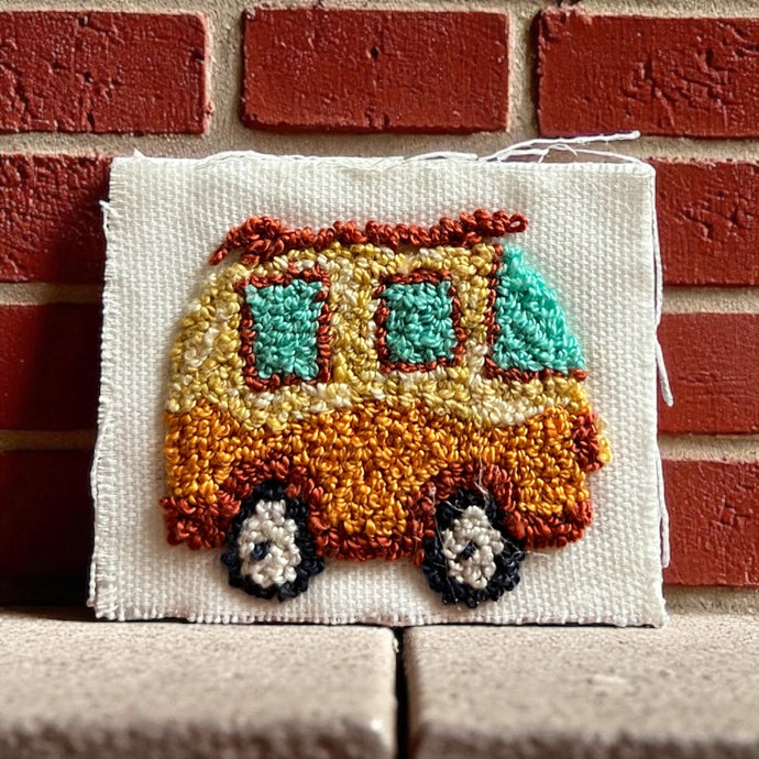 Hippie Van Magnet