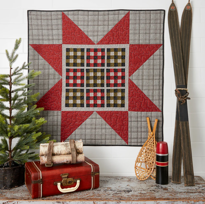 Holiday Plaid Quilt Pattern - Pattern