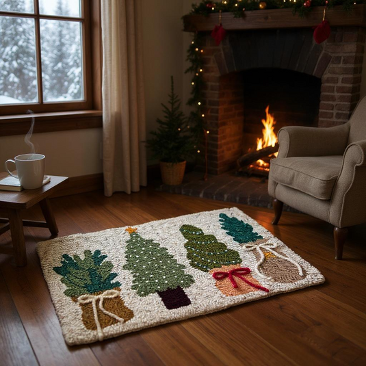 Holiday Tree Farm Rug