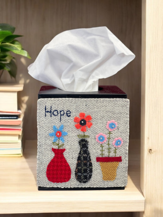 Hope Tissue Box Cover