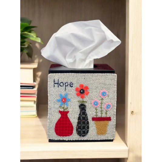 Hope Tissue Box Cover