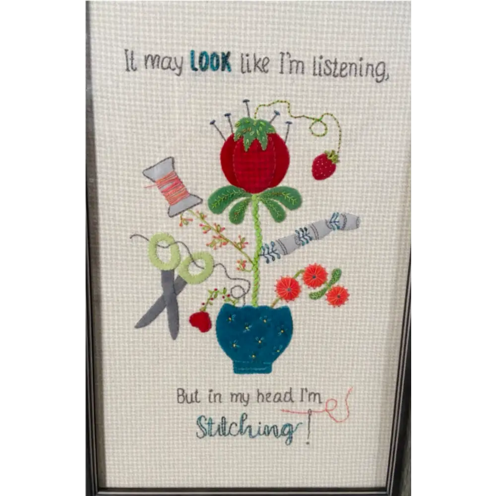 In my Head I'm Stitching