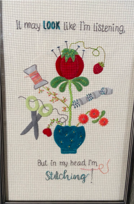 In my Head I’m Stitching