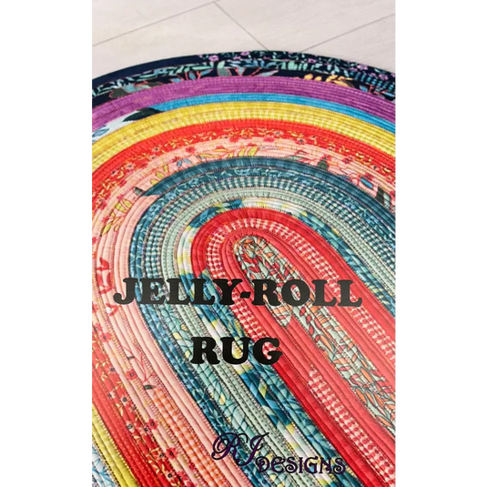 Jelly-Roll Rug Pattern
