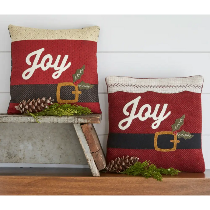 Joy Santa Pillows Pattern - Pattern