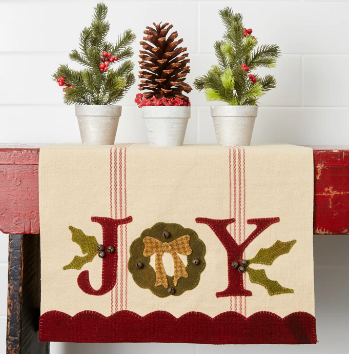 Joy Table Runner Pattern - Pattern