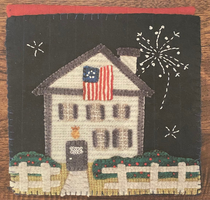 July Fireworks Banner - Pattern