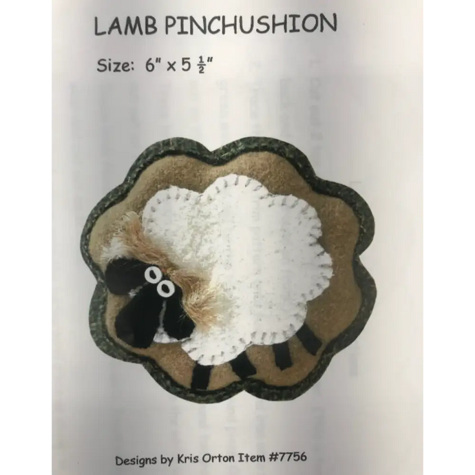 Lamb Pincushion Pattern - Pattern