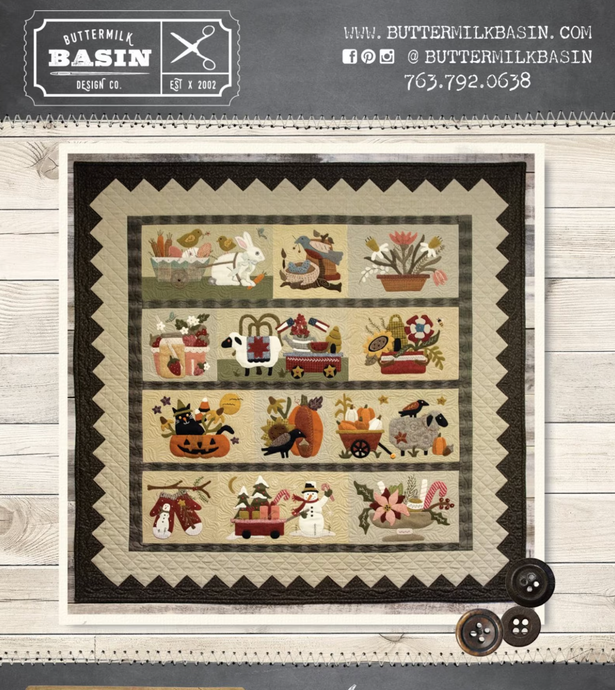 Live Each Season - Winter Row and Finishing Instructions - Pattern - Default
