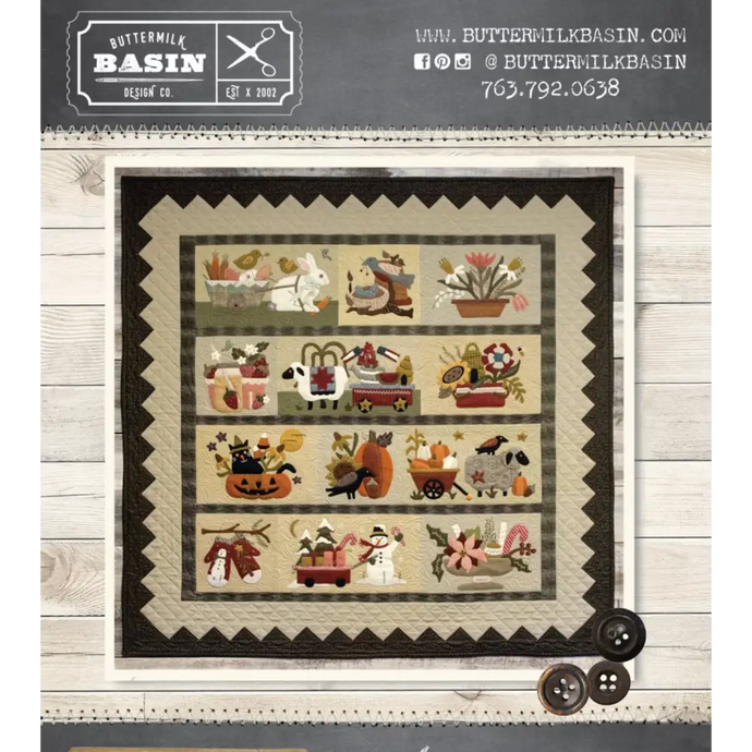 Live Each Season - Winter Row and Finishing Instructions - Pattern - Default