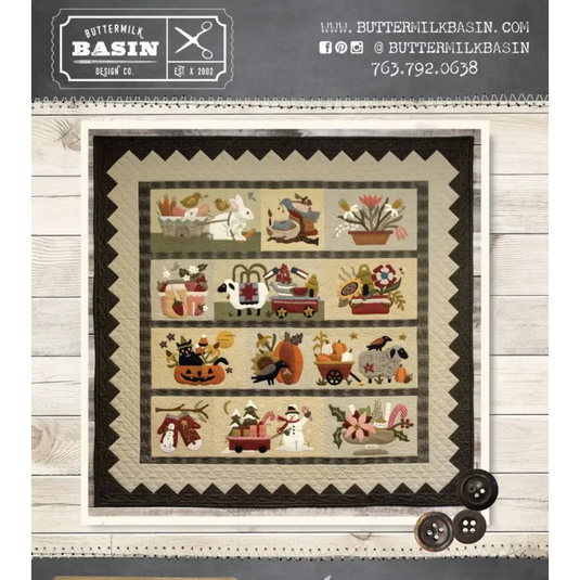 Live Each Season - Winter Row and Finishing Instructions - Pattern - Default